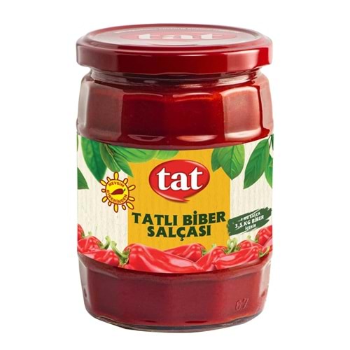 TAT BİBER SALÇASI CAM 550GR