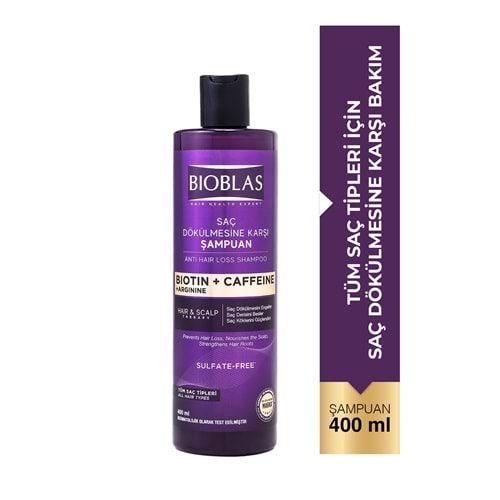 BIOBLAS BİOTİN-CAFFEİN ŞAMPUAN 400ML