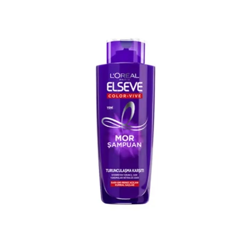 ELSEVE TURUNCULAŞMA KARŞITI MOR ŞAMPUAN 100ML