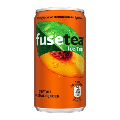 FUSE TEA ŞEFTALİ KUTU 200ML