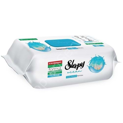 SLEEPY YÜZEY TEMİZLEME HAVLUSU OKYANUS ESİNTİSİ 100LÜ