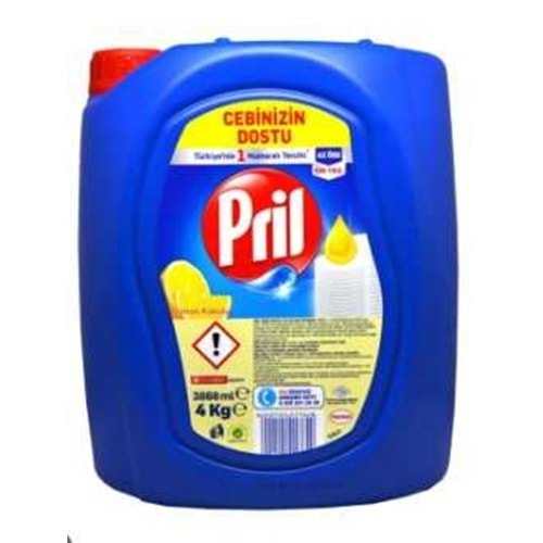 PRİL BULAŞIK DETERJANI 4LT
