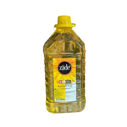ZADE AYÇİÇEK YAĞI 4LT