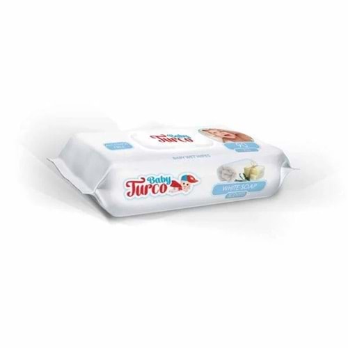 TURCO ISLAK HAVLU BEYAZ SABUN 90LI