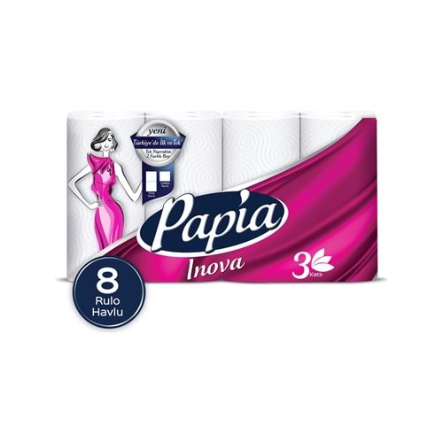 PAPIA INOVA HAVLU 8Lİ