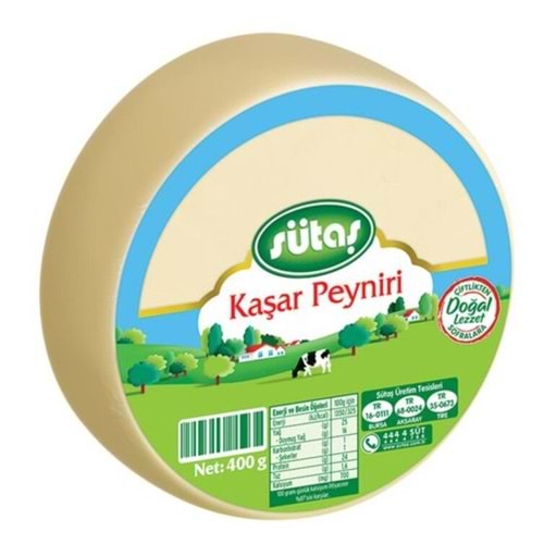 SÜTAŞ KAŞAR PEYNİR PİKNİK 400GR