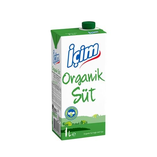 İÇİM ORGANİK SÜT 1LT