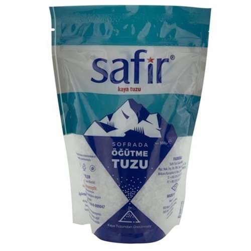 SAFİR SOFRADA ÖĞÜTÜLMÜŞ YEDEK 500GR
