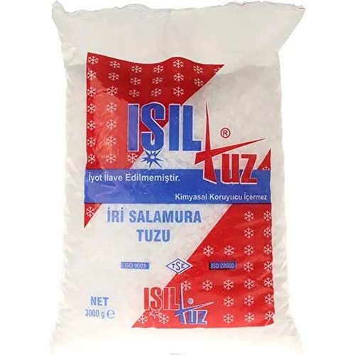 IŞIL SALAMURA KAYA TUZU 3KG