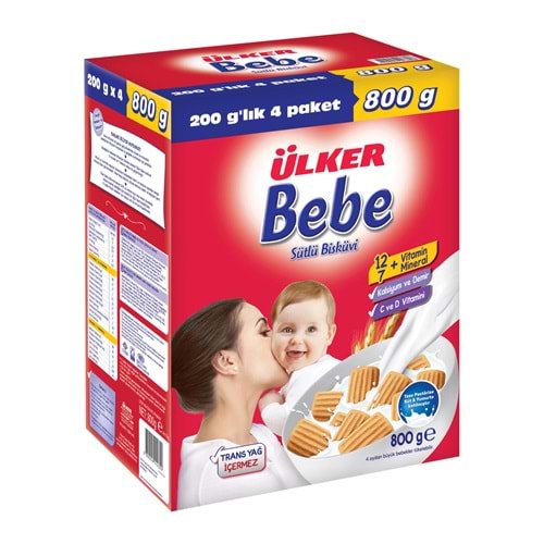 ÜLKER BEBE BİSKÜVİ 800GR