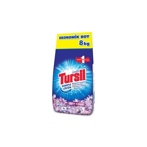 TURSİL BEYAZLAR VE RENKLİLER 8KG LEYLAK BAHÇESİ