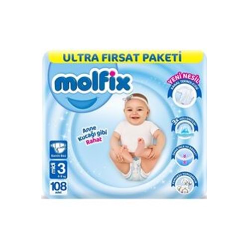 MOLFİX MİDİ NO:3 108 ADET