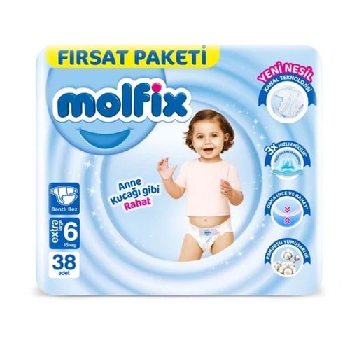MOLFİX EXTRA LARGE NO:6 38 ADET