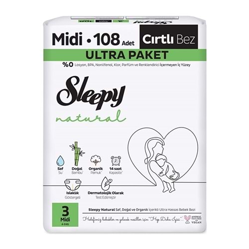 SLEEPY MİDİ NO:3 108 ADET