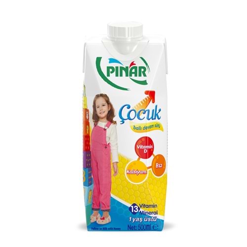 PINAR SÜT ÇOCUK BALLI 500ML