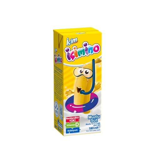 İÇİMO SÜT MUZLU 180ML