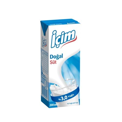 İÇİM SÜT YARIM YAĞLI 200ML