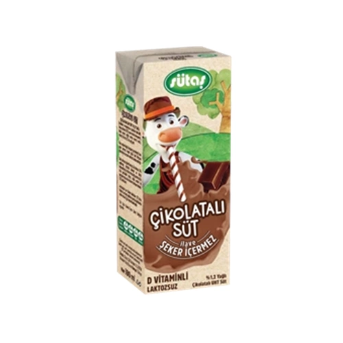 SÜTAŞ SÜT ÇİKOLATALI 180ML