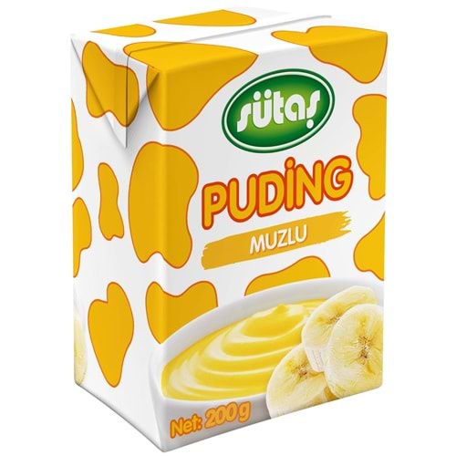 SÜTAŞ PUDİNG MUZLU 200GR