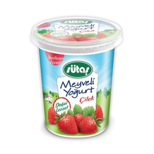 SÜTAŞ MEYVELİ YOĞURT ÇİLEKLİ 500GR