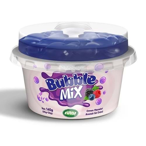 SÜTAŞ BUBBLE MİX ORMAN MEYVELİ 140GR