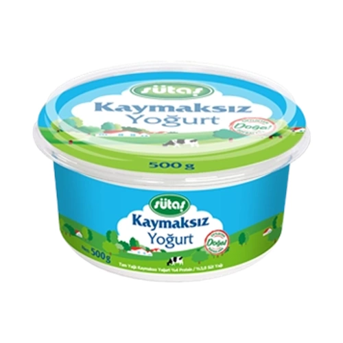 SÜTAŞ KAYMAKSIZ YOĞURT 500GR