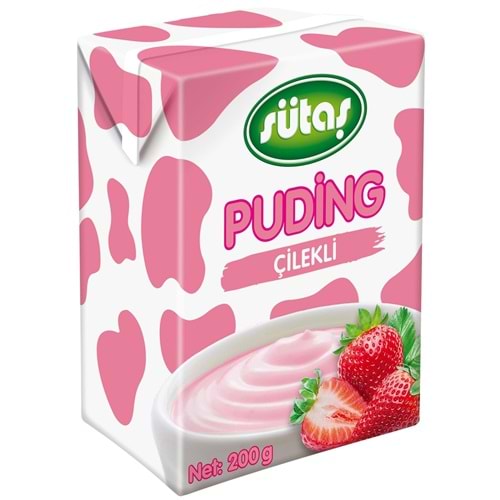 SÜTAŞ PUDİNG ÇİLEKLİ 200GR