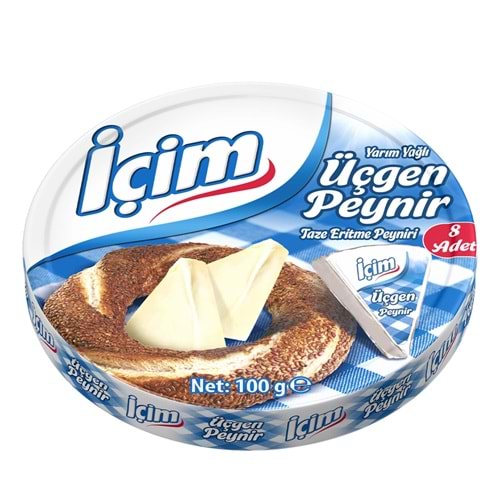 İÇİM ÜÇGEN PEYNİR Y.YAĞLI 100GR