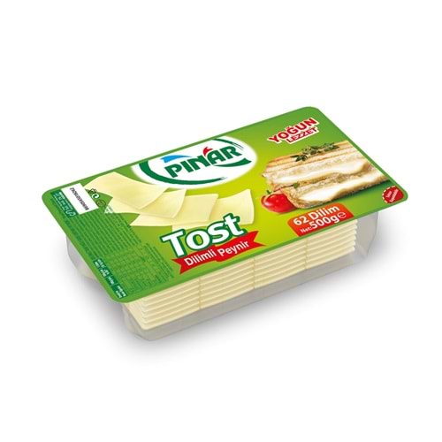 PINAR DİLİMLİ TOST PEYNİRİ 500GR