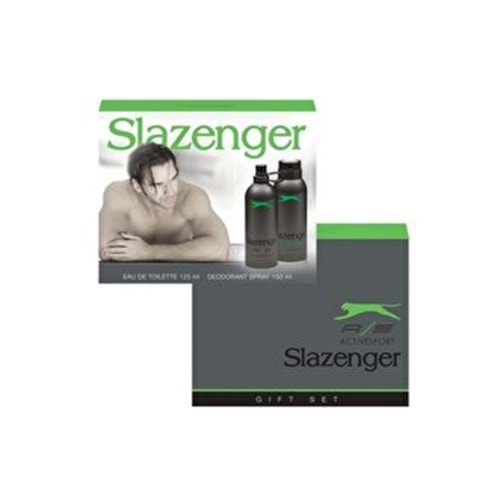 SLAZENGER ACTIVE SET YEŞİL 125+150ML