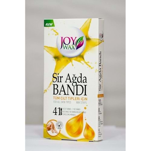 JOY WAX AĞDA BANDI NATUREL (TÜM CİLT) 41Lİ