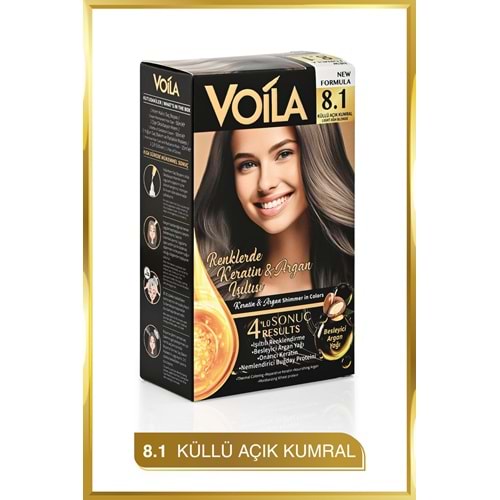 VOİLA KÜLLÜ AÇIK KUMRAL 8.1