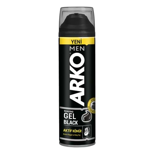 ARKO TIRAŞ JELİ 200ML BLACK