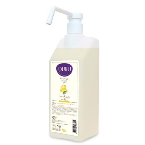 DURU LİMON KOLONYASI 750ML POMPALI