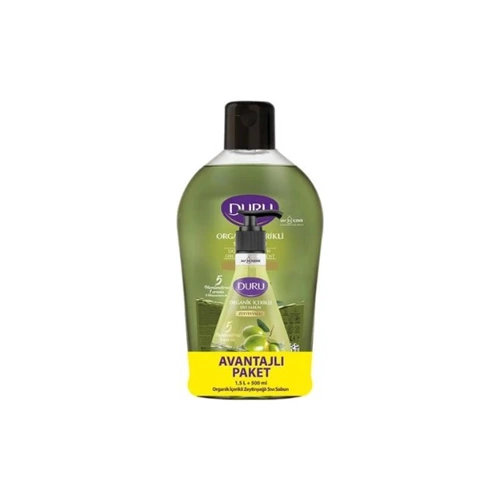 DURU SIVI SABUN ZEYTİNYAĞLI 1500ML+500ML