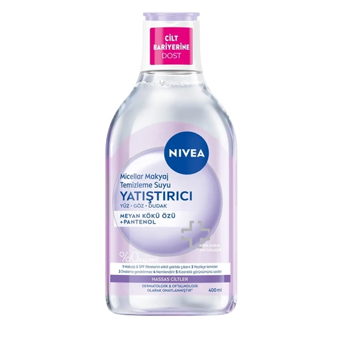 NIVEA MAKYAJ TEMİZLEME SUYU 400ML HASSAS CİLT