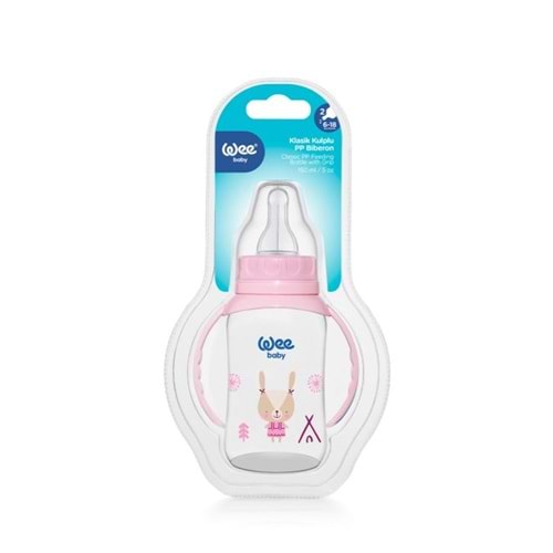 WEE BABY KLASİK KULPLU PP BİBERON 150ML