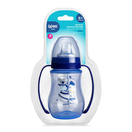 WEE BABY AKITMAZ KULPLU PP ANTİKOLİK BARDAK 250ML