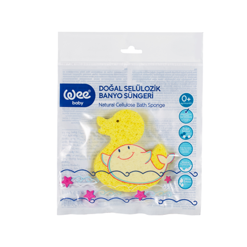 WEE BABY DOĞAL SELÜLOZİK BANYO SÜNGERİ
