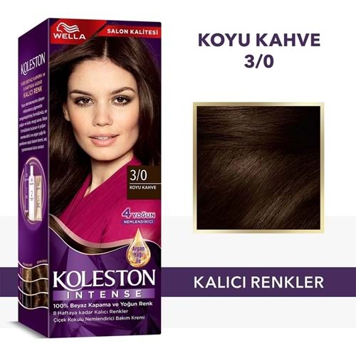 KOLESTON KİT BOYA 3/0 KOYU KAHVE