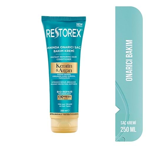 RESTOREX 250ML KERATİN ARGAN SAÇ KREMİ