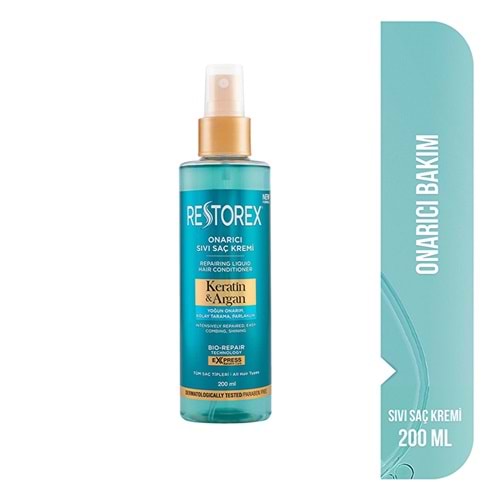 RESTOREX 200ML KERATIN ARGAN SIVI SAÇ KREMİ