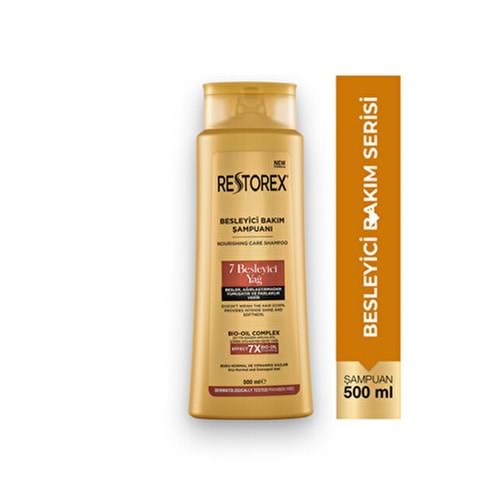 RESTOREX 500ML 7 BESLEYİCİ YAĞ ŞAMPUAN