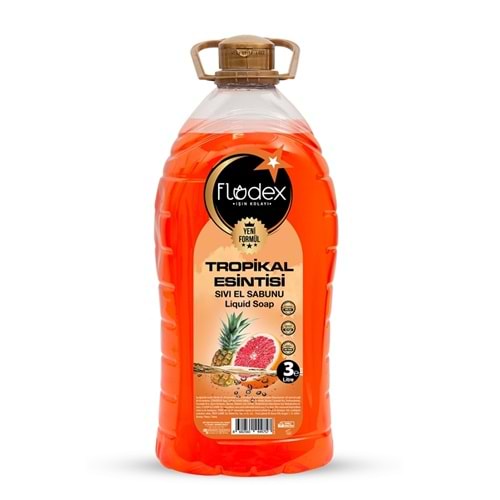 FLODEX SIVI SABUN 3LT TROPİKAL ESİNTİSİ
