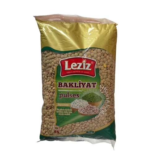 LEZİZ YEŞİL MERCİMEK 1KG