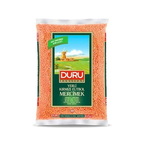 DURU MERCİMEK KIRMIZI (FUTBOL) 1KG