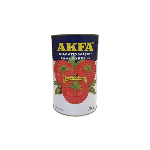 AKFA DOMATES SALÇASI 4300GR TNK