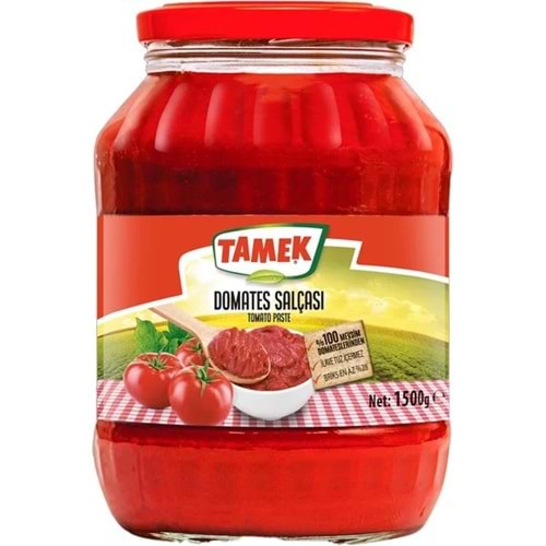 TAMEK DOMATES SALÇASI 1500GR