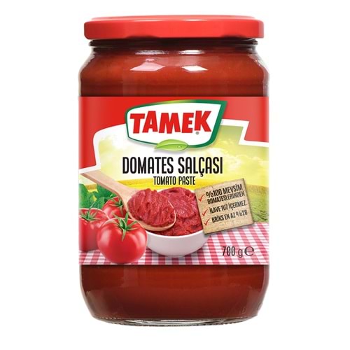 TAMEK DOMATES SALÇASI 700GR