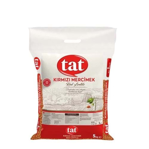 TAT KIRMIZI MERCİMEK FUTBOL İTHAL 5KG